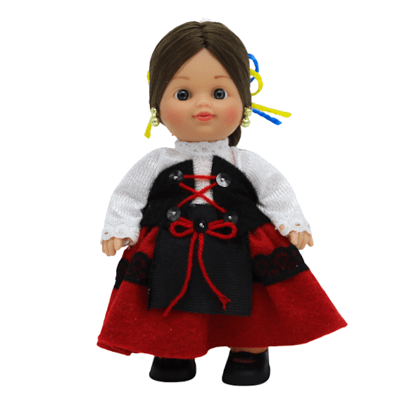 Muñeca regional Vallisoletana Folk