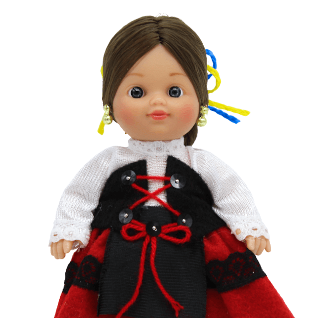 Muñeca regional Vallisoletana Folk
