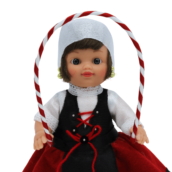 Muñeca regional Vasca Folk