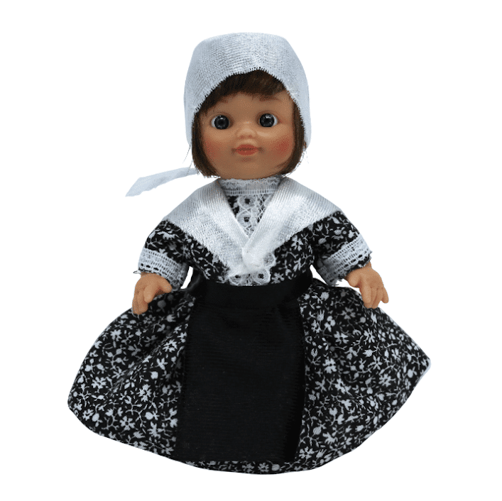 Muñeca regional Aldeana Vasca