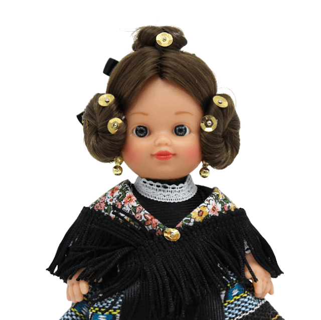 Muñeca regional Manchega Folk