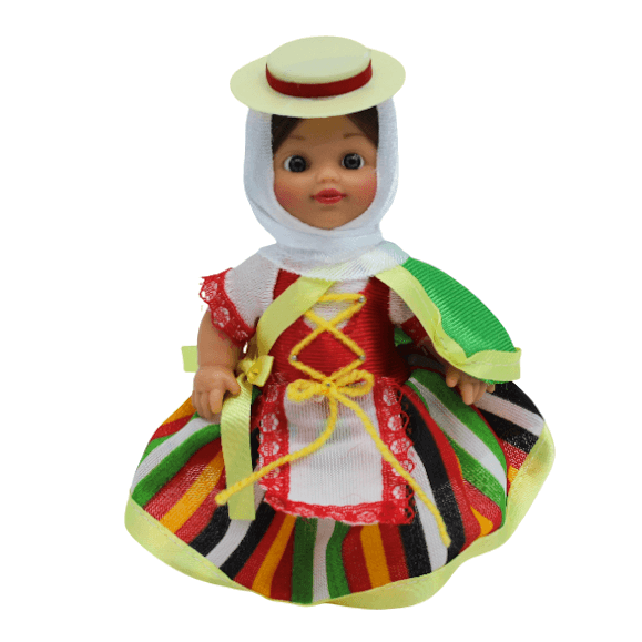 Muñeca regional Tinerfeña Folk