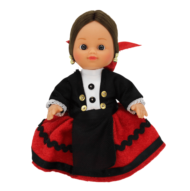 Muñeca regional Montañesa Folk