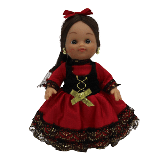 Muñeca regional Piconera Folk