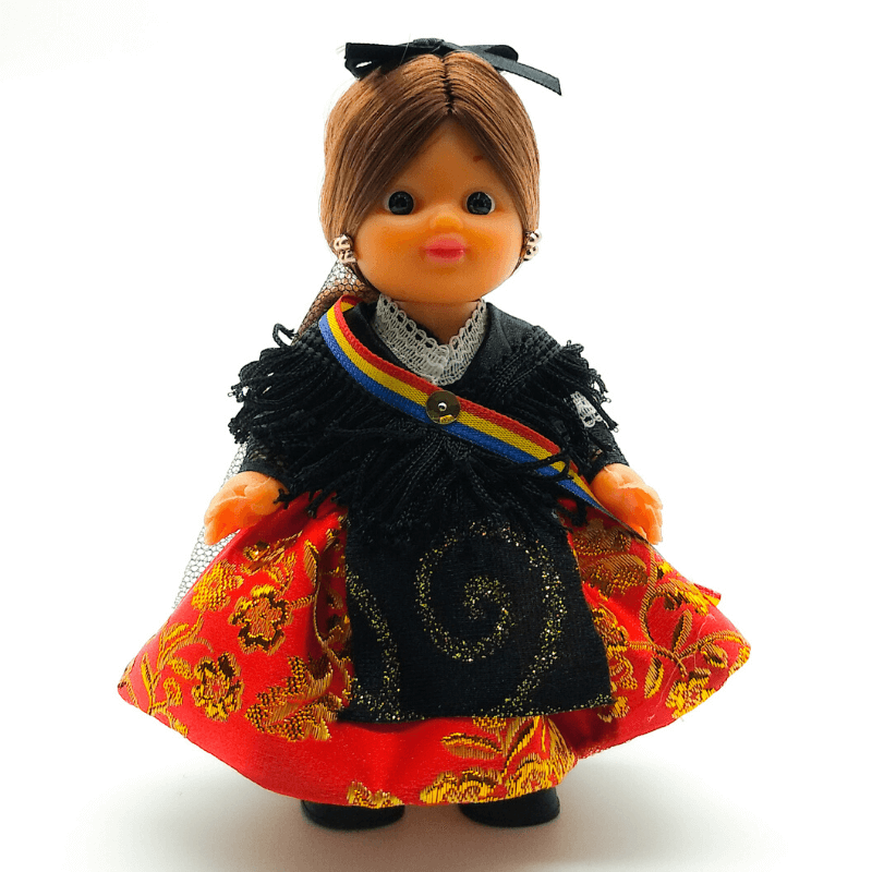 Muñeca regional Andorrana Folk