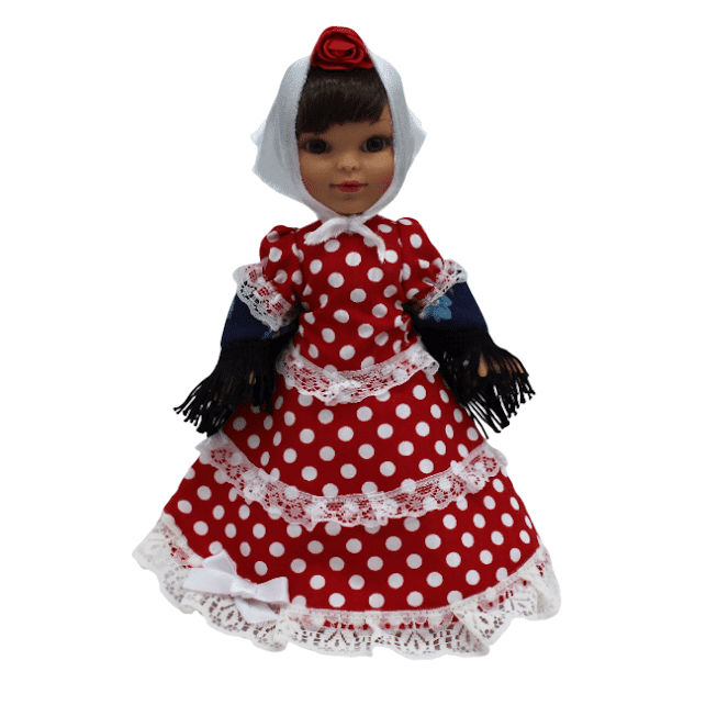 Muñeca regional Madrileña Folk