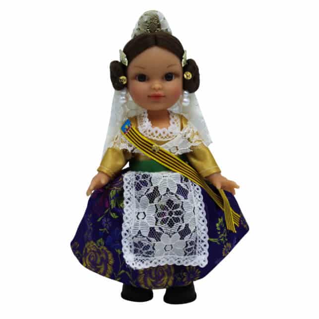Muñeca regional Valenciana Folk