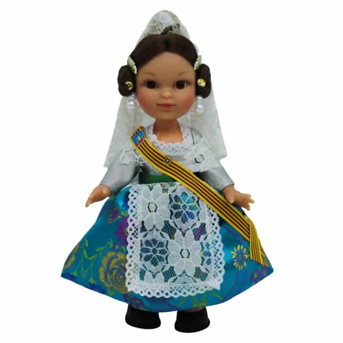 Muñeca regional Valenciana Folk