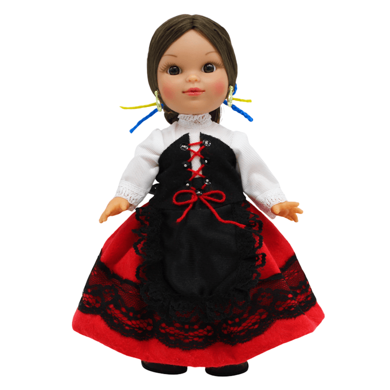 Muñeca regional Vallisoletana Folk