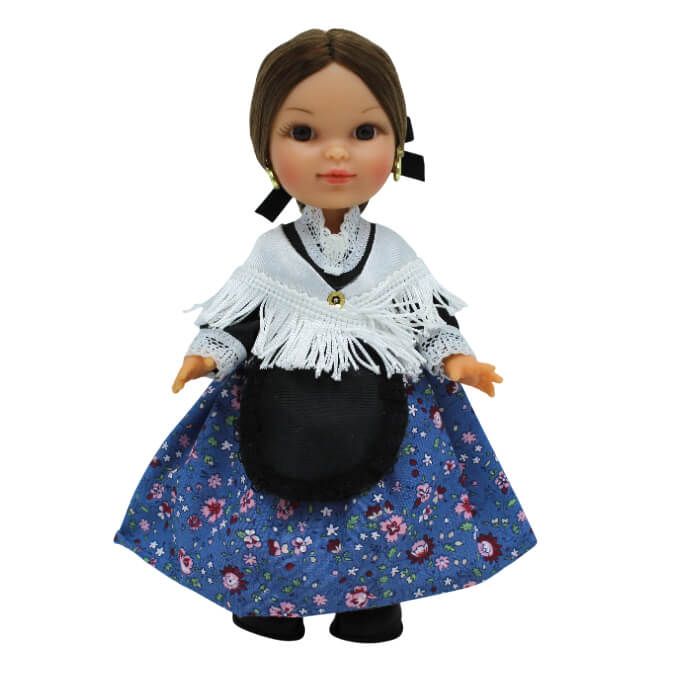 Muñeca regional Aragonesa Folk