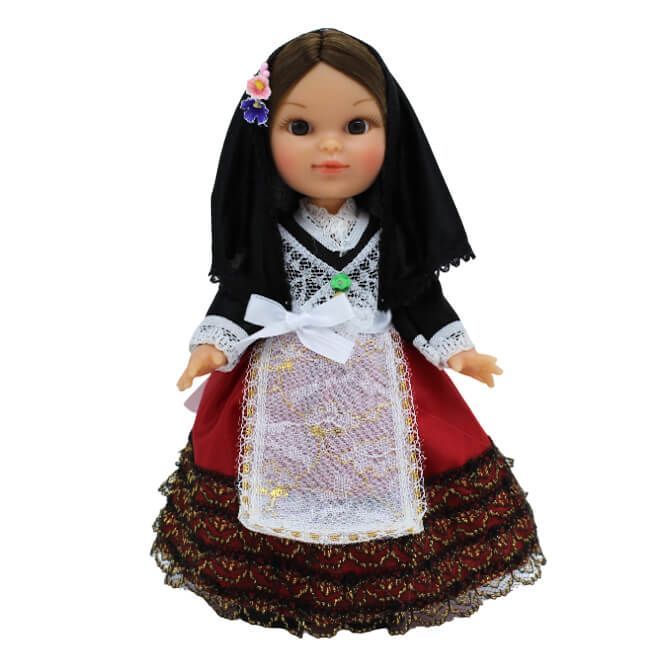 Muñeca regional Cartagenera Folk