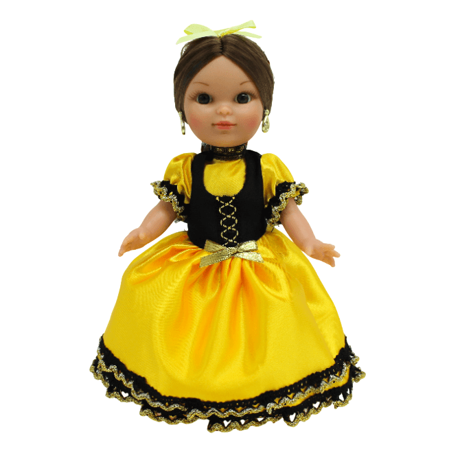 Muñeca regional Piconera Folk