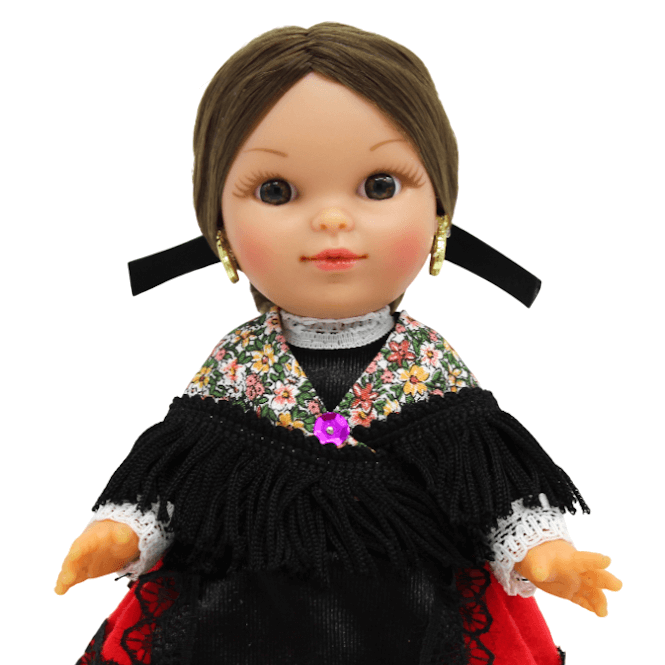 Muñeca regional Alcarreña Guadalajara Folk