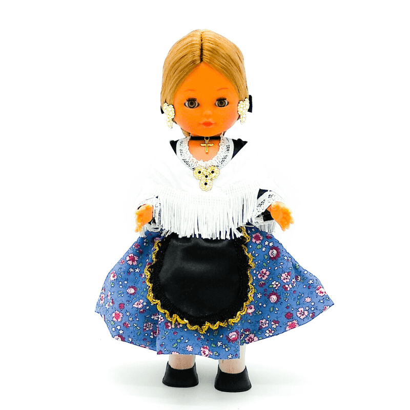 Muñeca regional Aragonesa Folk