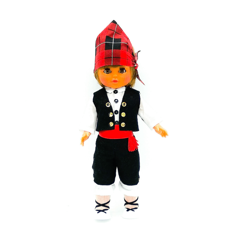 Muñeca regional Aragonés Folk