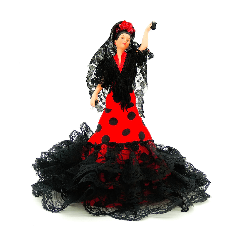 Muñecas colección Porcelana flamencas y falleras España