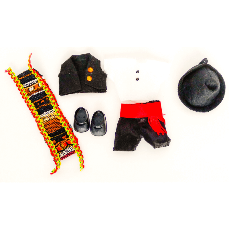 Vestido regional Abulense muñeca