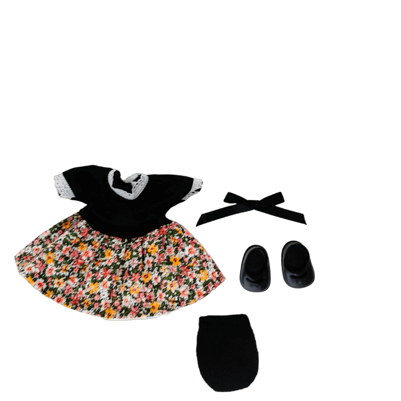 Vestido regional Aragonesa muñeca