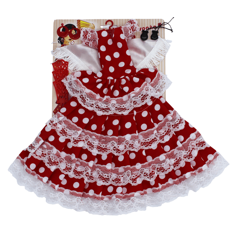 Vestido flamenca andaluza Folk