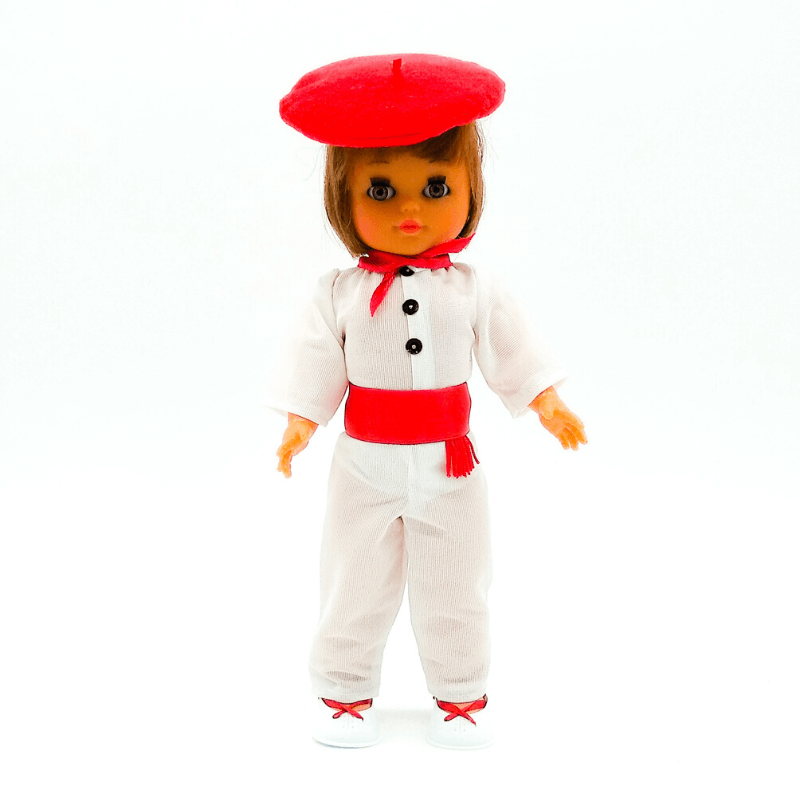 Muñeca regional Vasco Folk