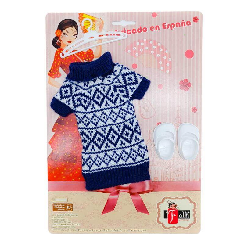 Set ropa muñeca Folk