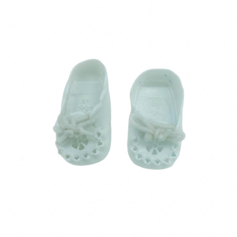 Zapatos cordones muñecas colección