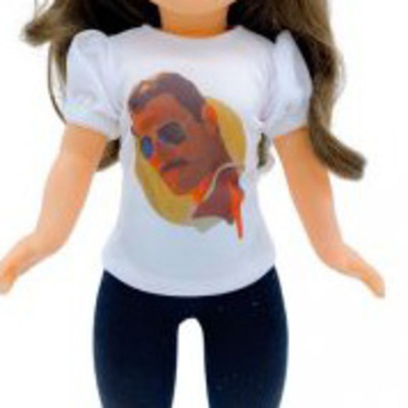 Camiseta personalizable muñecas Folk