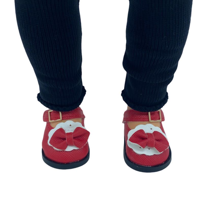 Zapatos piel muñecas colección
