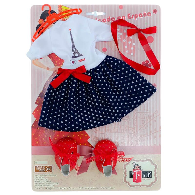 Set ropa muñeca Folk