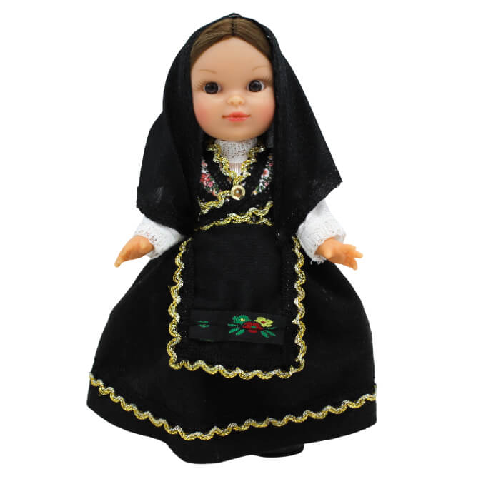 Muñeca regional Leonesa Folk
