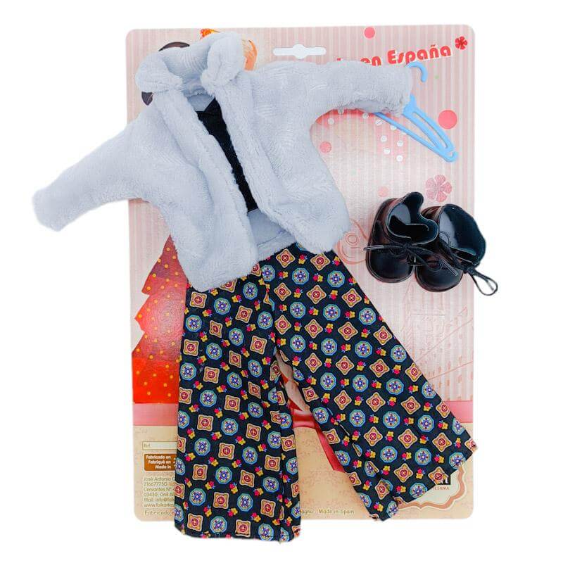 Set ropa muñeca Folk
