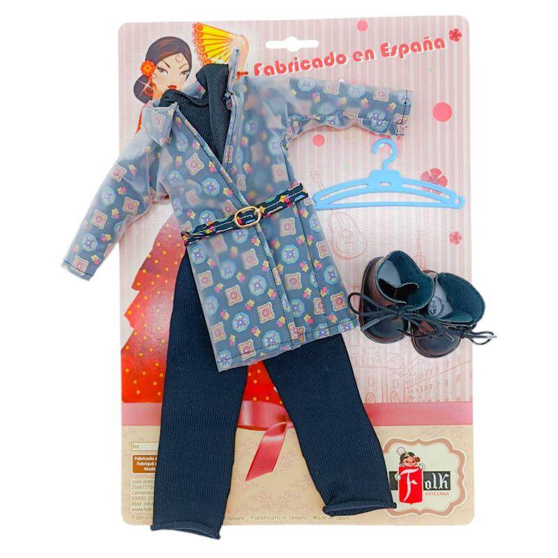 Set ropa muñeca Folk