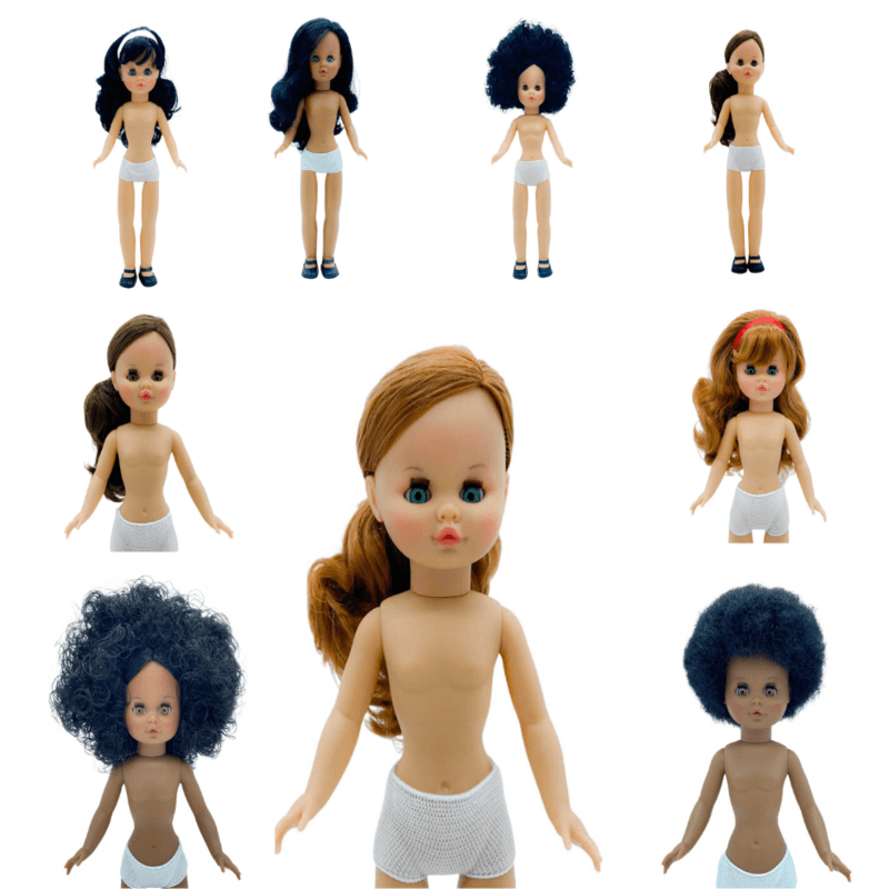 Muñecas desnudas Sintra original colección 40 cm.