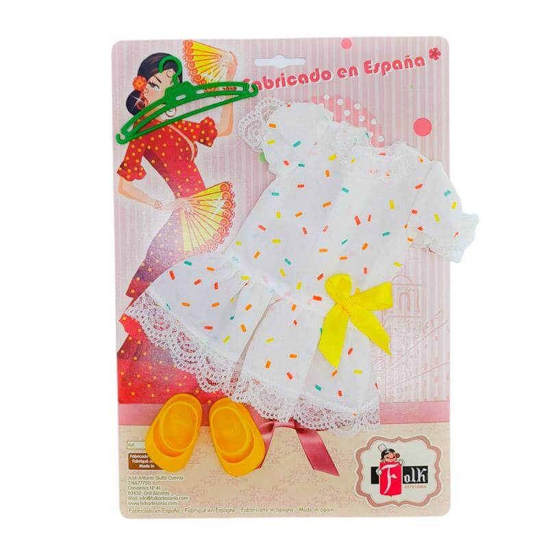 Set ropa muñeca Folk Artesanía