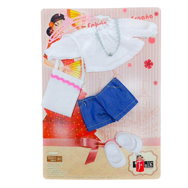 Set ropa muñeca Folk