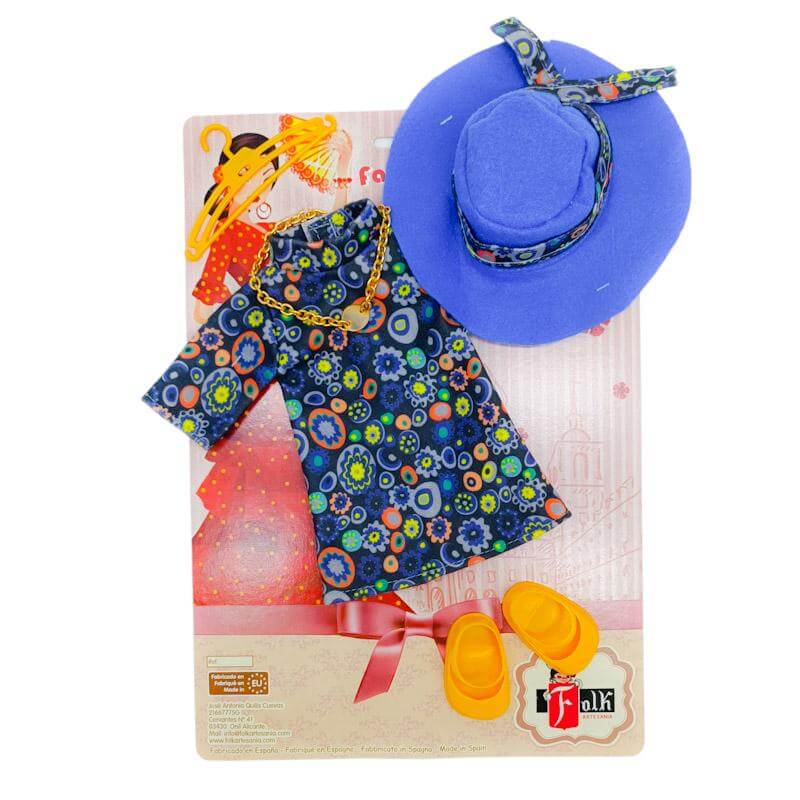 Set ropa muñeca Folk