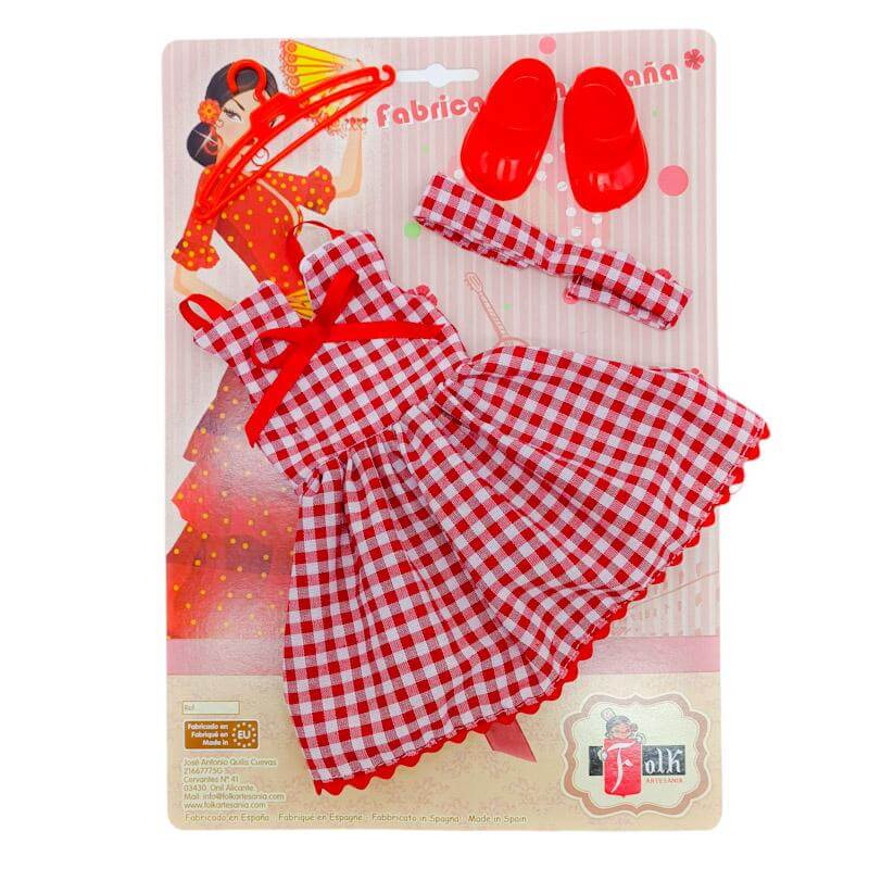 Set ropa muñeca Folk