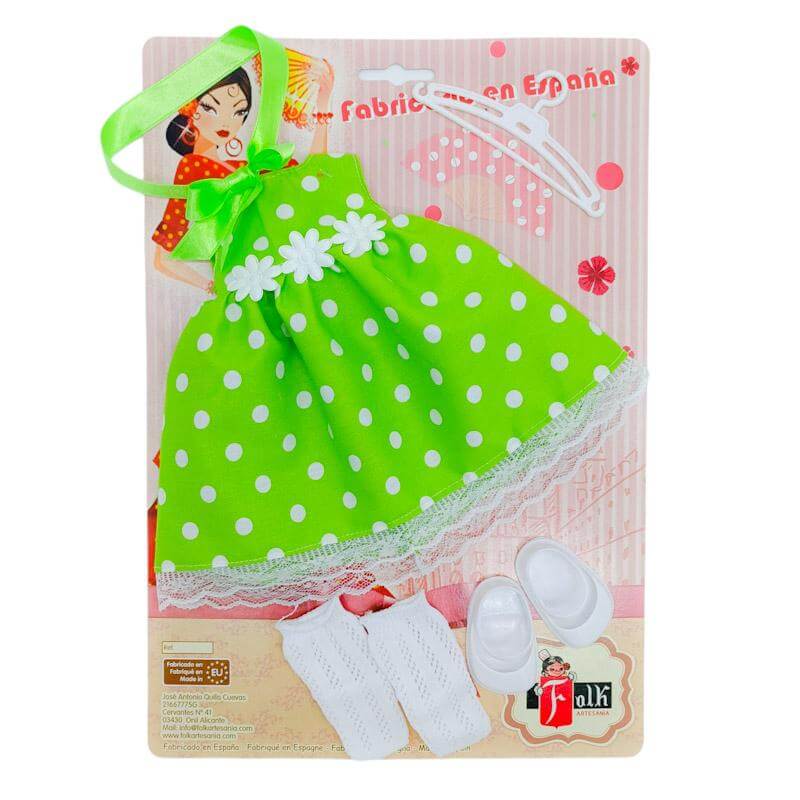 Set ropa muñeca Folk Artesanía
