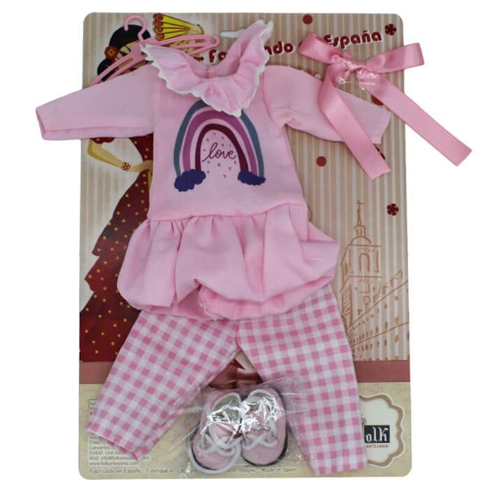 Set ropa muñeca Folk