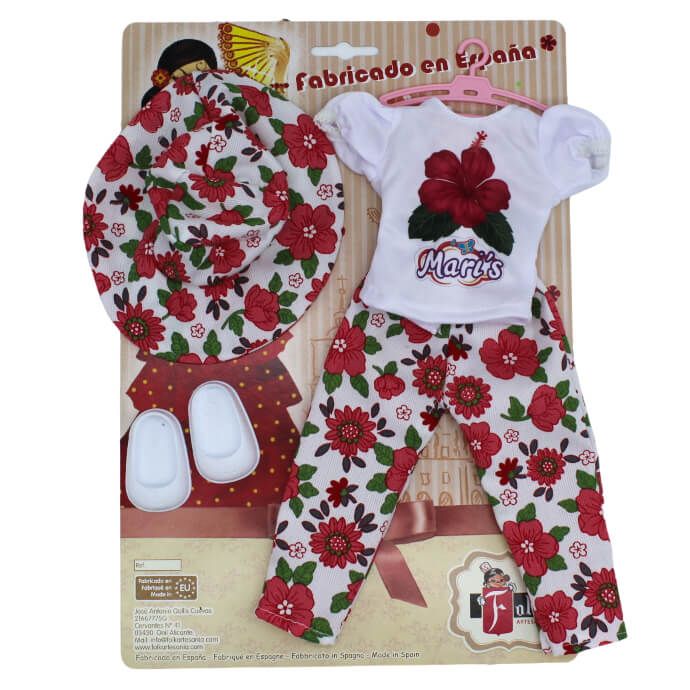 Set ropa muñeca Folk