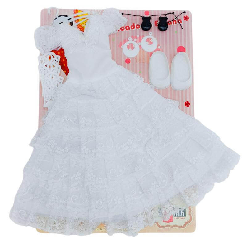 Set ropa muñeca Folk Artesanía