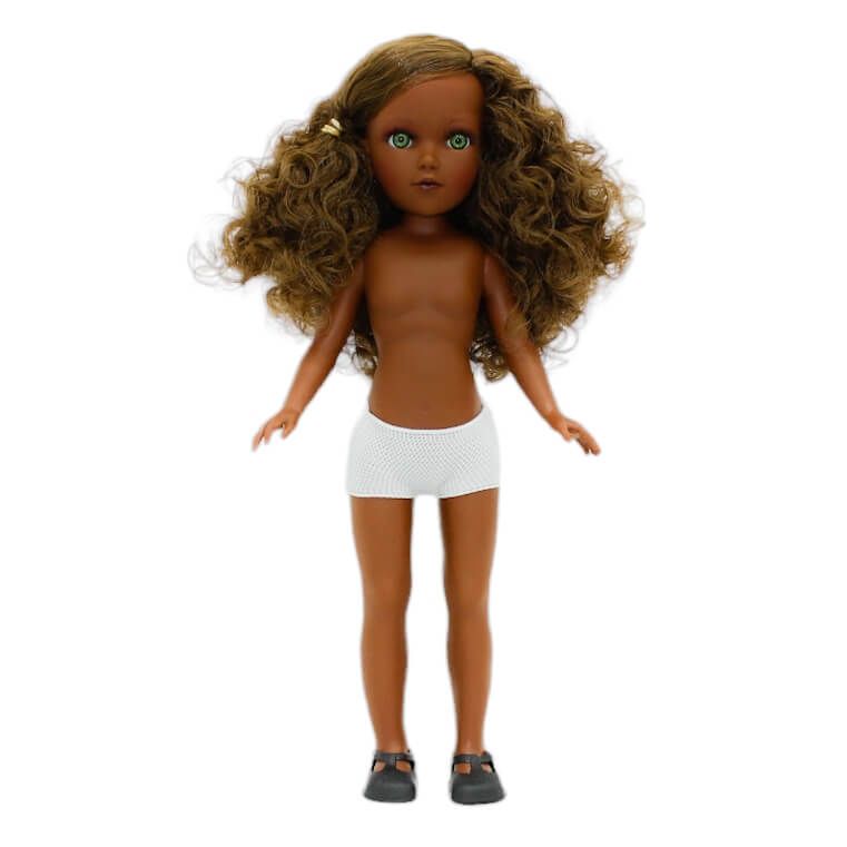 Muñeca desnuda Mari's mulata