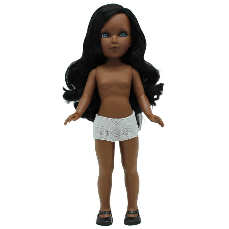 Muñeca desnuda Mari's mulata