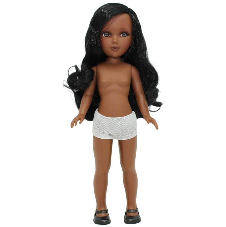 Muñeca desnuda Mari's mulata