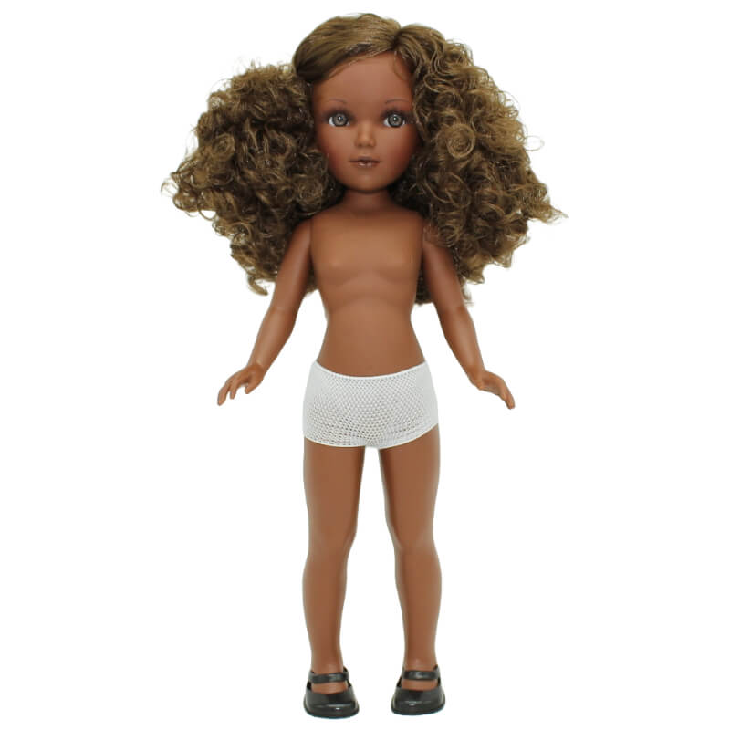 Muñeca desnuda Mari's mulata