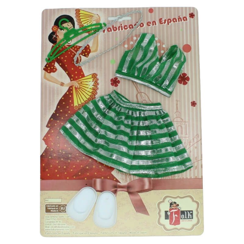 Set ropa muñeca Folk