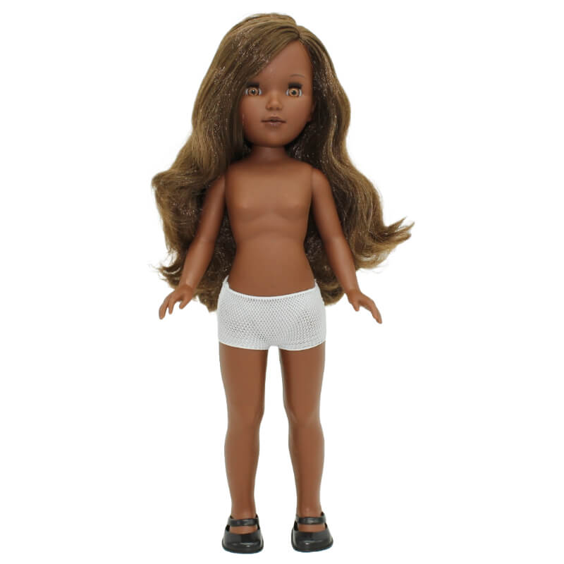 Muñeca desnuda mulata Pepa's