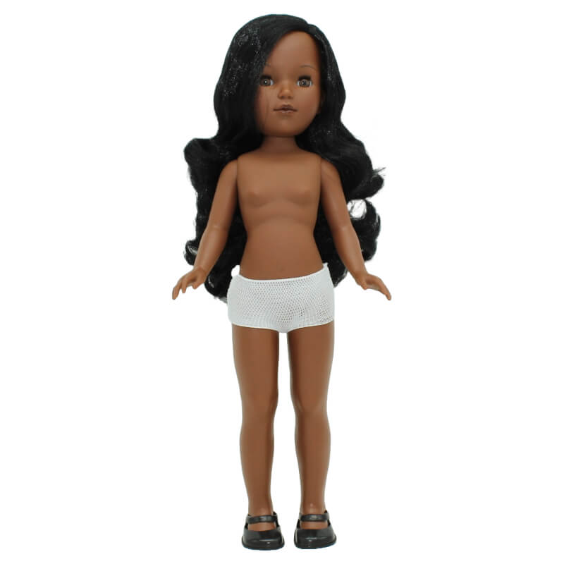 Muñeca desnuda mulata Pepa's