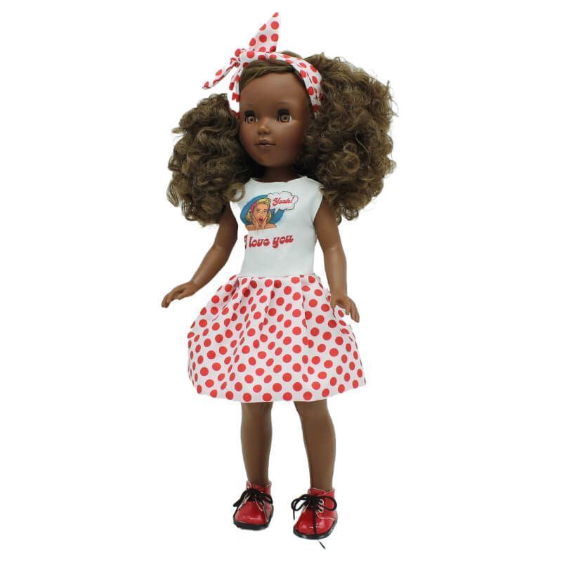 Folk Artesanía Vestido muñeca Flamenca andaluza Original colección 40 cm. Sintra, Simona, Mari's, Pepa's, Naia Vidal Rojas Dolls. Fabricado en España (Rojo Lunar Blanco Folk Artesanía Vestido muñeca Flamenca andaluza Original colección 40 cm. Sintra, Simona, Mari's, Pepa's, Naia Vidal Rojas Dolls. Fabricado en España (Rojo Lunar Blanco