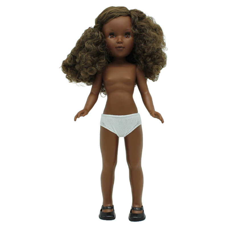 Muñeca desnuda mulata Pepa's